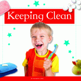 A book cover showing a kid holding a toothbrush.