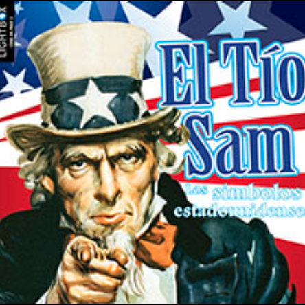 A book cover showing Uncle Sam pointing, with an American flag background.
