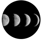 Image of the moon phases
