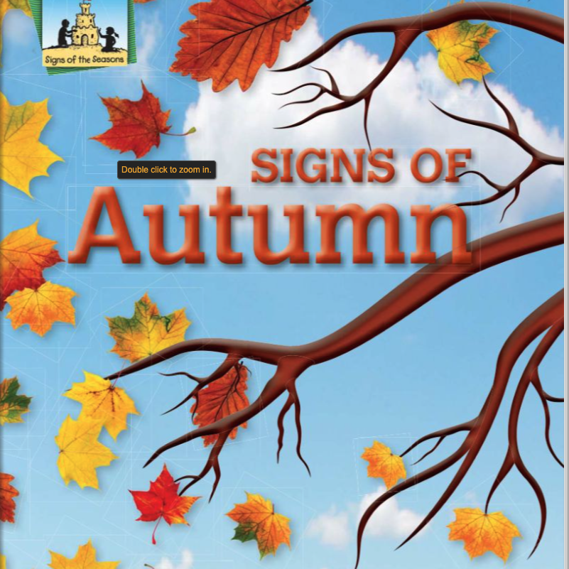 Signs of Autumn