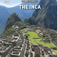 A book cover with a picture of Incan Machu Picchu