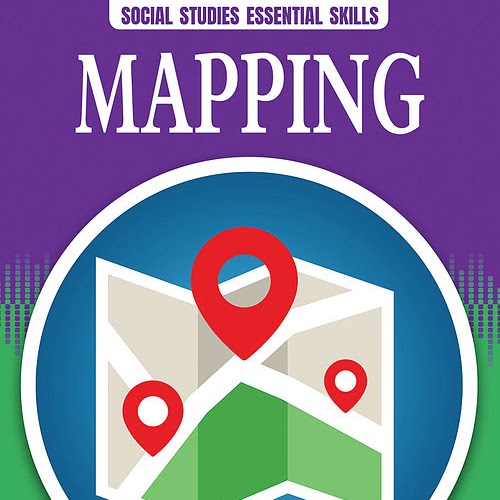 A book cover showing a graphic map with dots on it