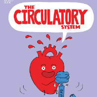 A book cover showing a cartoon drawing of a smiling heart