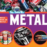 A book cover showing metal cans and car parts