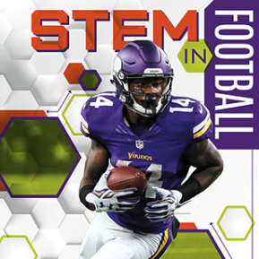 A book cover showing a quarterback getting ready to throw a football