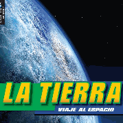 a book cover with an image of the surface of the earth