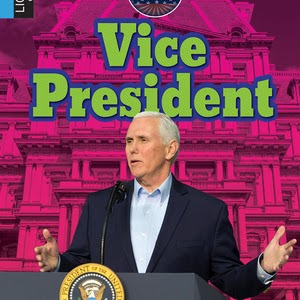 A book cover with a picture of former Vice President Mike Pence