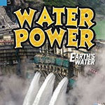 A book cover showing water coming out of a dam