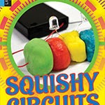 A book cover showing a squishy circuit created at home