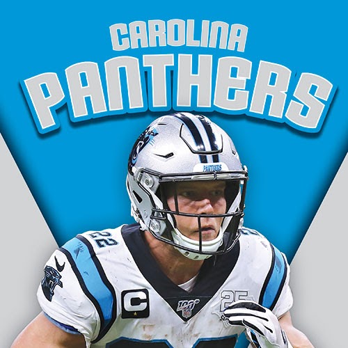 A book cover showing a Carolina football player