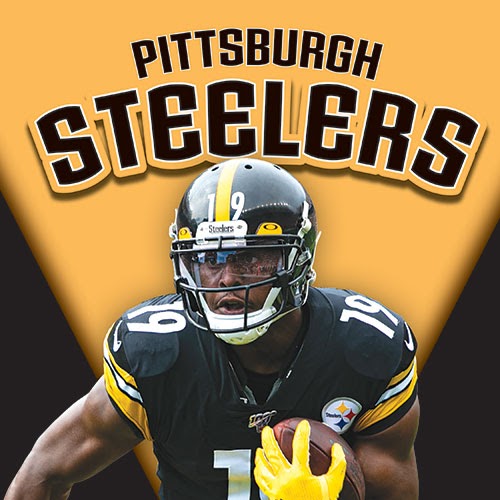 A book cover showing a Pittsburgh football player