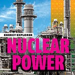 A book cover showing a nuclear power plant