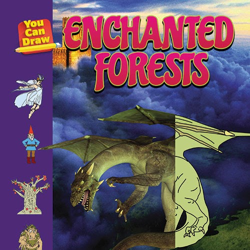 A book cover showing a dragon drawing