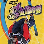 A book cover showing a person doing a skiing trick