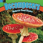 A book cover with a picture of three mushrooms