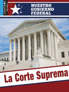 A book cover showing a picture of the US Supreme Court building