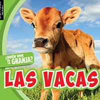 Book cover showing a baby cow