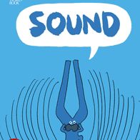 Book cover showing a object with waves coming off the sides