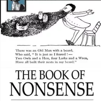 Book cover showing a person with a large beard and objects in the beard
