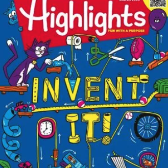 Book cover showing a collection of objects that make the words Invent It