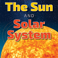 Book cover showing the surface of the sun