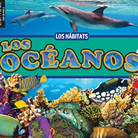 Book cover showing a dolphin and coral reef