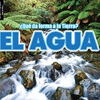 Book cover showing water running over rocks in a creek