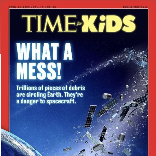 Magazine: Time for Kids What a Mess!