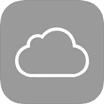 iCloud Logo - Greyed out