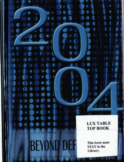 2004 Lux Middle School Yearbook