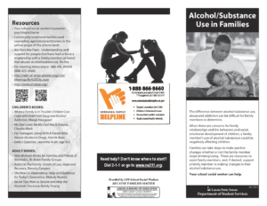 Alcohol Substance Use in Families
