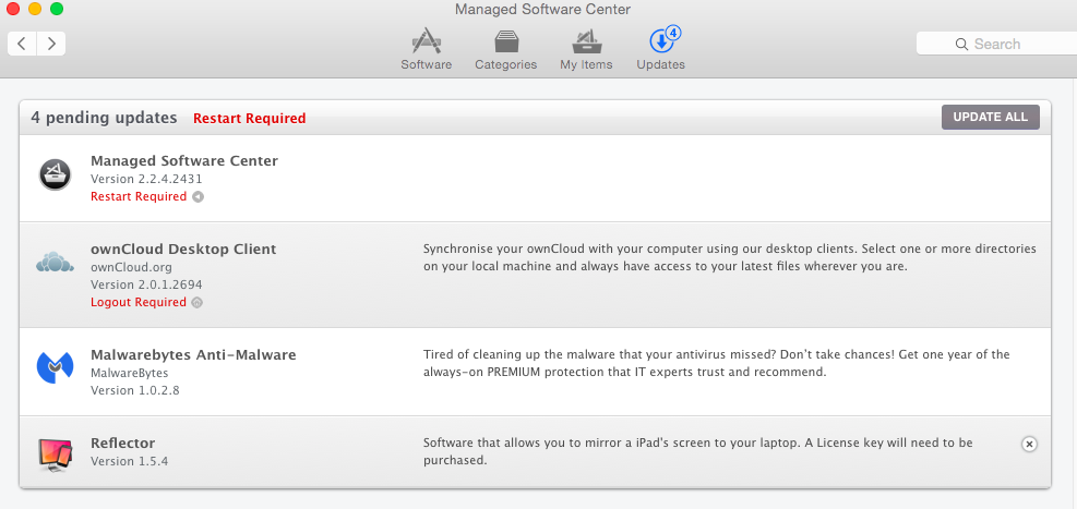 managed-software-center UpdatesAvailable