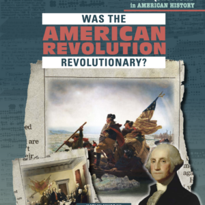 A book cover showing George Washington going into battle