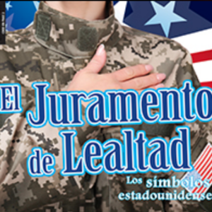 A book cover showing a person in a military uniform with their hand over their heart, against an American flag background.