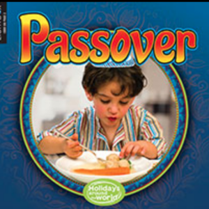 A book cover showing a young child eating from a plate.