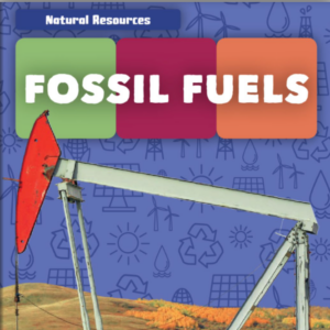 A book cover showing an oil rig in a field.