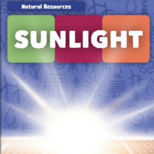 A book cover showing the sun rising brightly