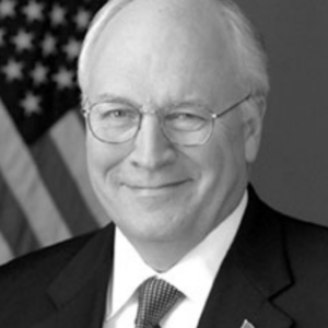 A photograph of Dick Cheney