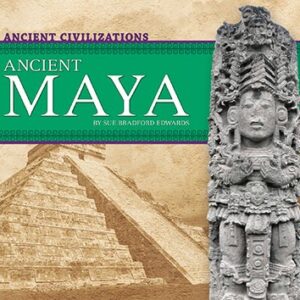 A book cover with a picture of an ancient Mayan statue