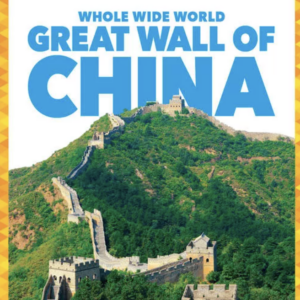 A book cover showing a picture of the Great Wall of China today