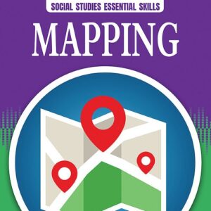 A book cover showing a graphic map with dots on it