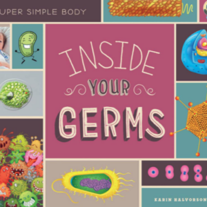 Book cover showing diagrams of different germs