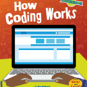 A book cover showing a computer monitor and hands on a keyboard