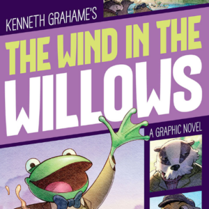 A book cover showing a frog waving and smiling