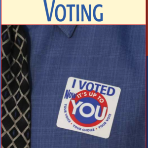 A picture of an I voted sticker