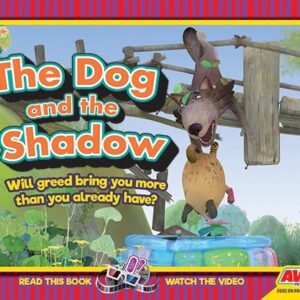 A book cover showing a dog helping rescue an animal from a bridge.