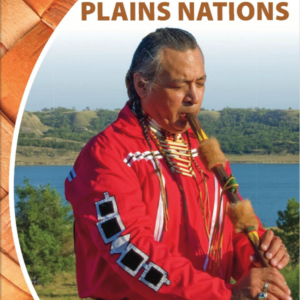 A book cover showing a man in traditional clothes playing an instrument