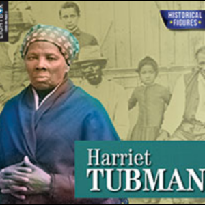 A book cover with a photo of Harriet Tubman