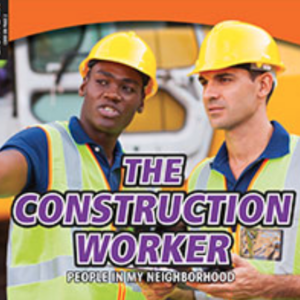 A book cover showing two construction workers