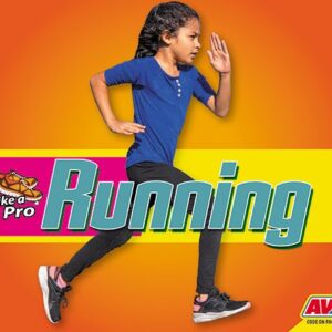 A book cover with a picture of a runner mid-stride